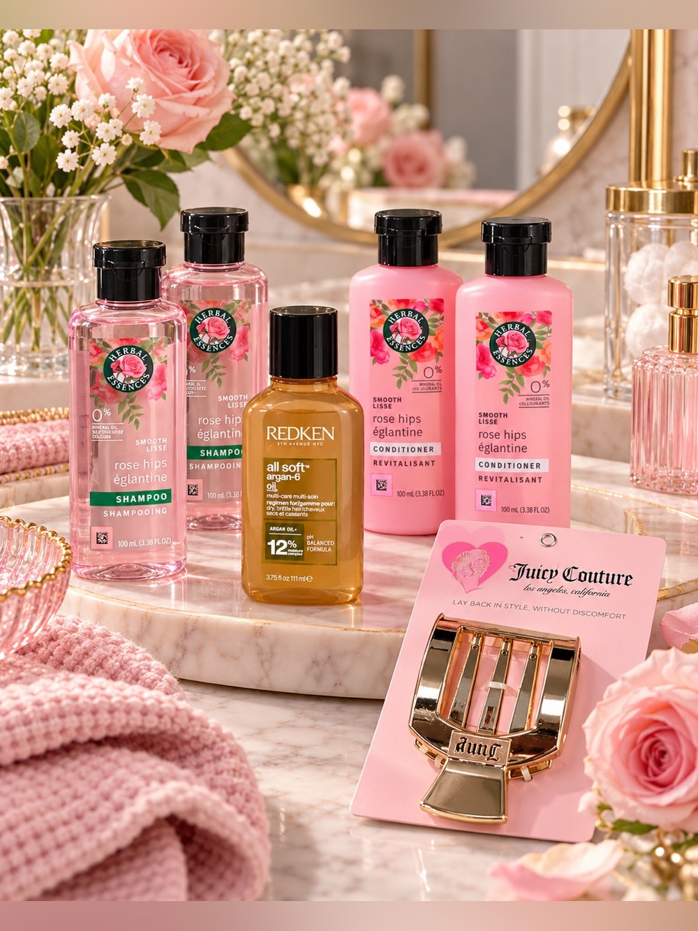 Hair Care Bundle Redken Herbal Essences Juicy Couture 6 Pieces NEW